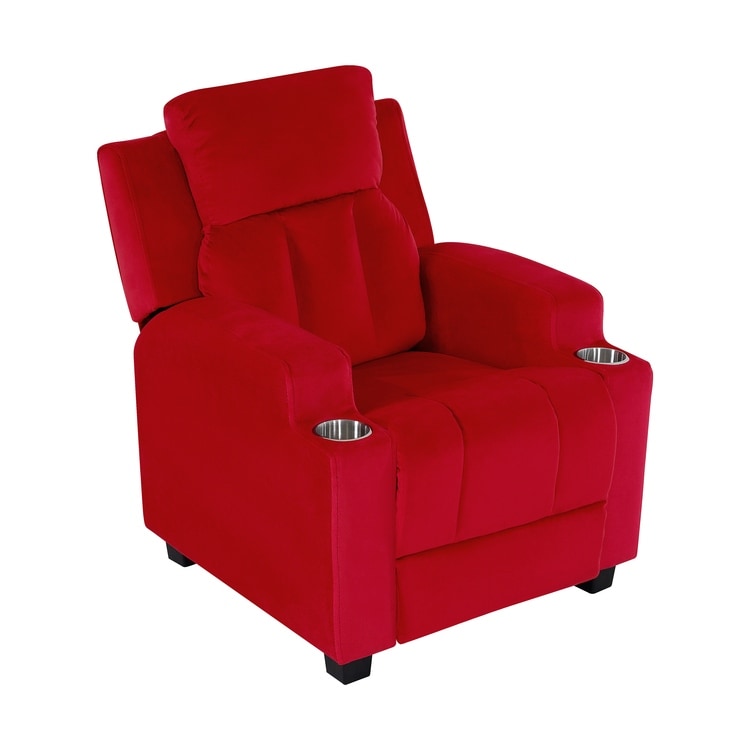 Magic Seats for Superheroes Princesses, Super Deluxe Kids Recliner with Footrest, Headrest, 2 Cup Holders