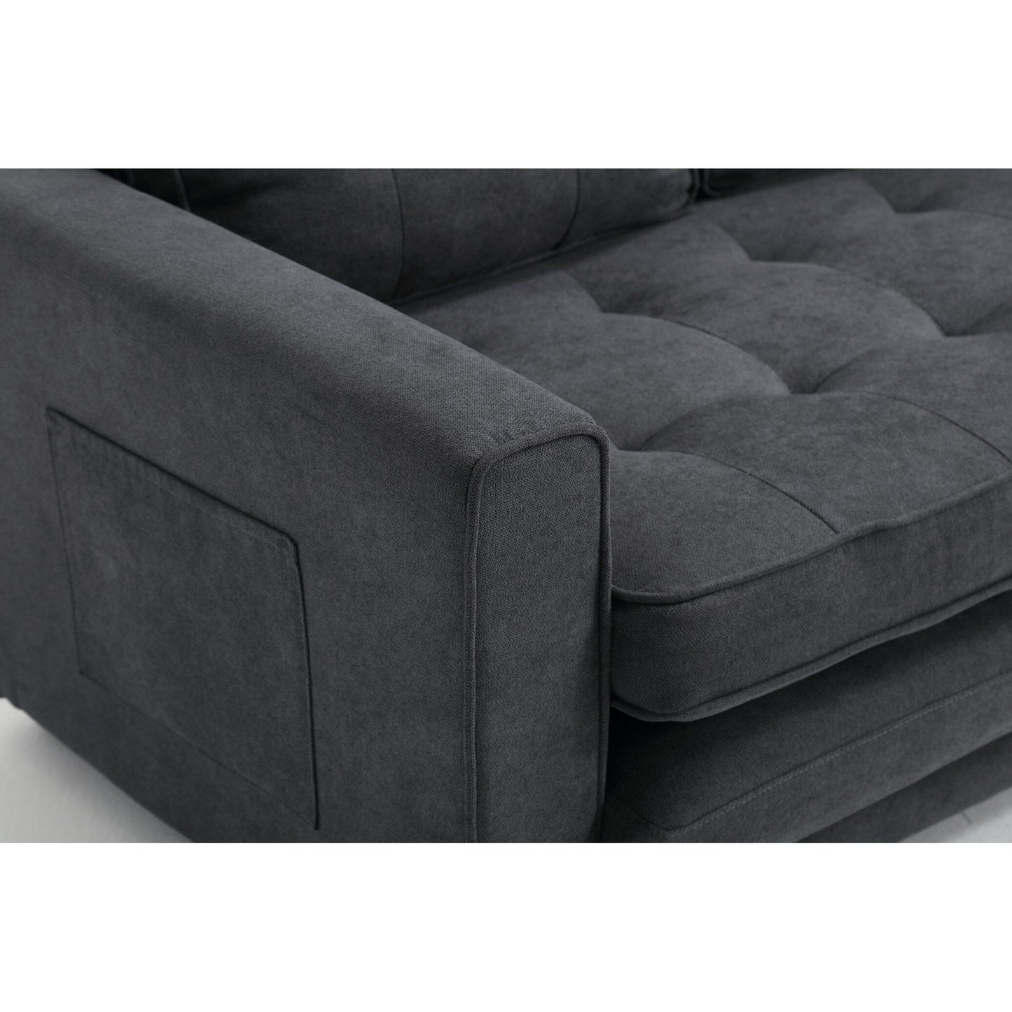 3 Fold Convertible Futon Couch Sleeper Sofa Bed