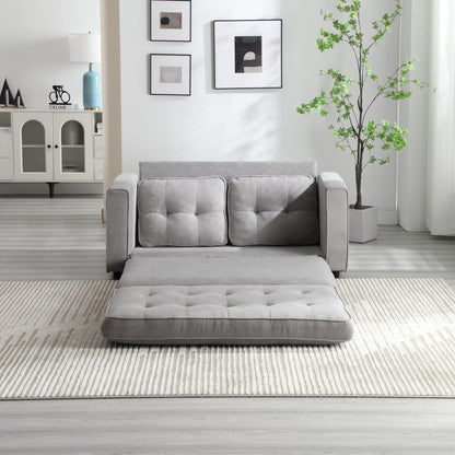 3 Fold Convertible Futon Couch Sleeper Sofa Bed
