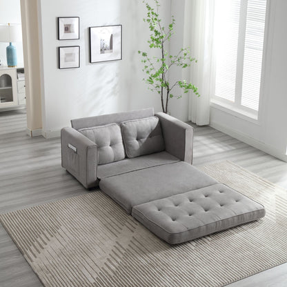 3 Fold Convertible Futon Couch Sleeper Sofa Bed