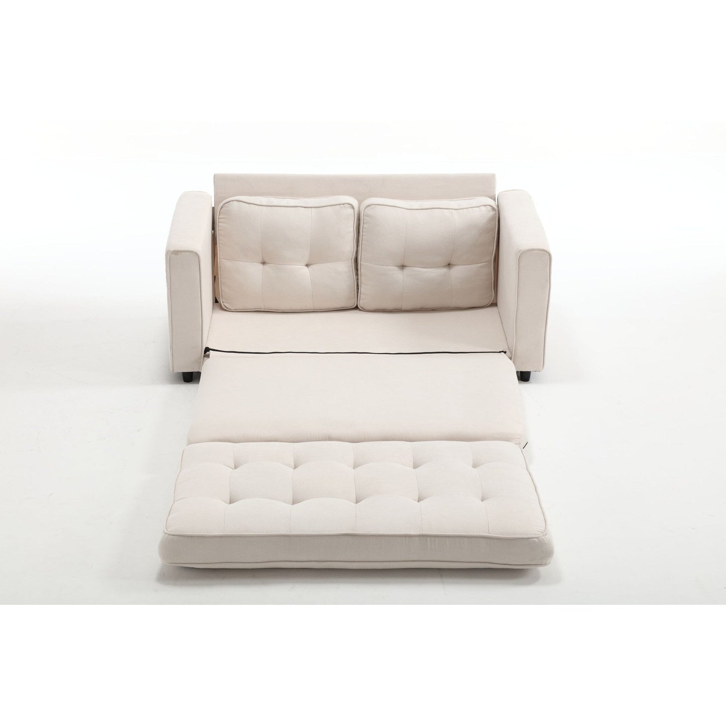 3 Fold Convertible Futon Couch Sleeper Sofa Bed