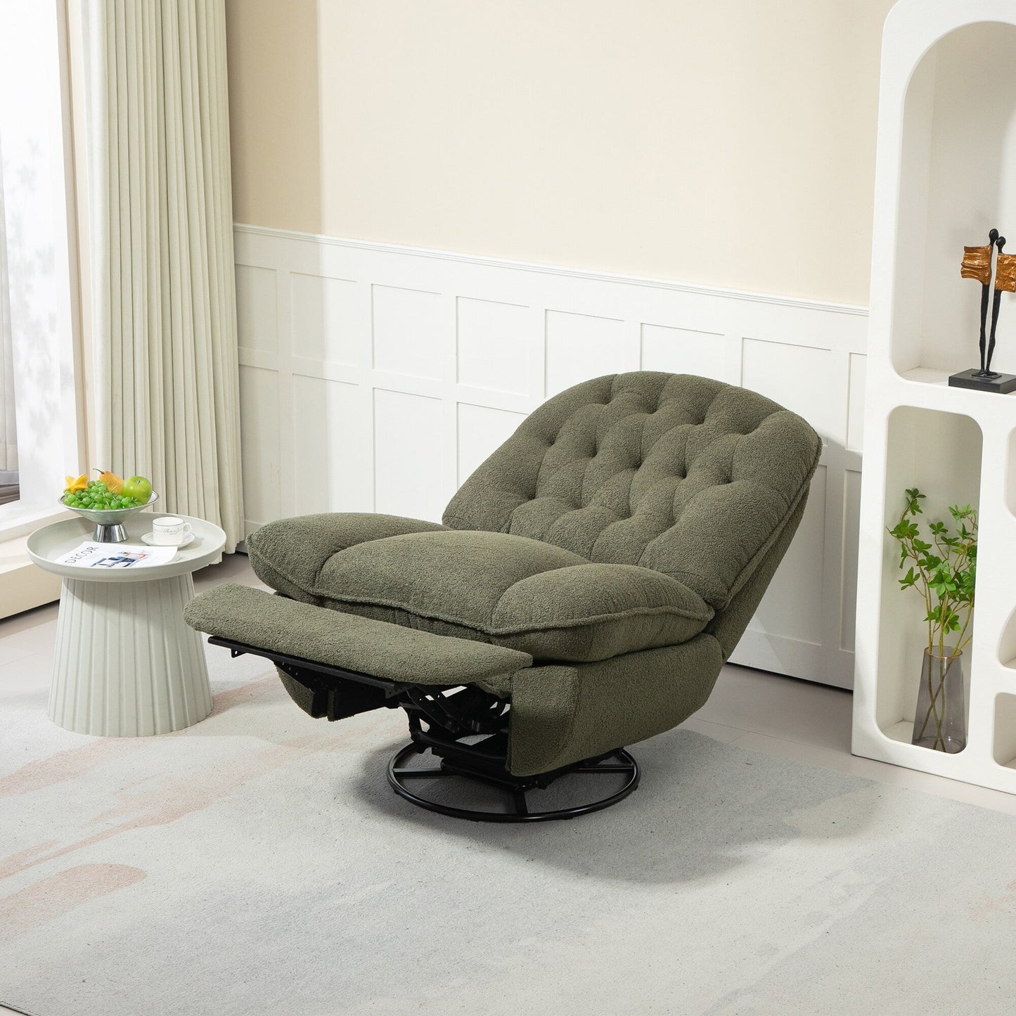 360 degrees Swivel Recliner Adjustable Sofa Chair Set of 2