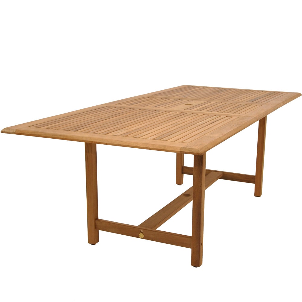 Amazonia 11 piece FSC Certified Teak Wood Outdoor Patio Dining Set - Seats 10 - 11 Piece
