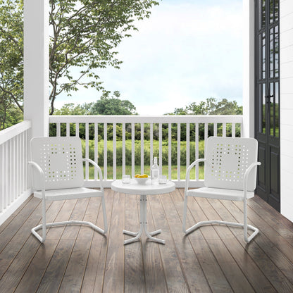 Crosley Bates 3Pc Outdoor Chair Set - 84 W x 22 D x 35 H