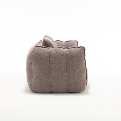 Comfortable square recliner sofa