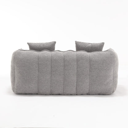 Comfortable square recliner sofa