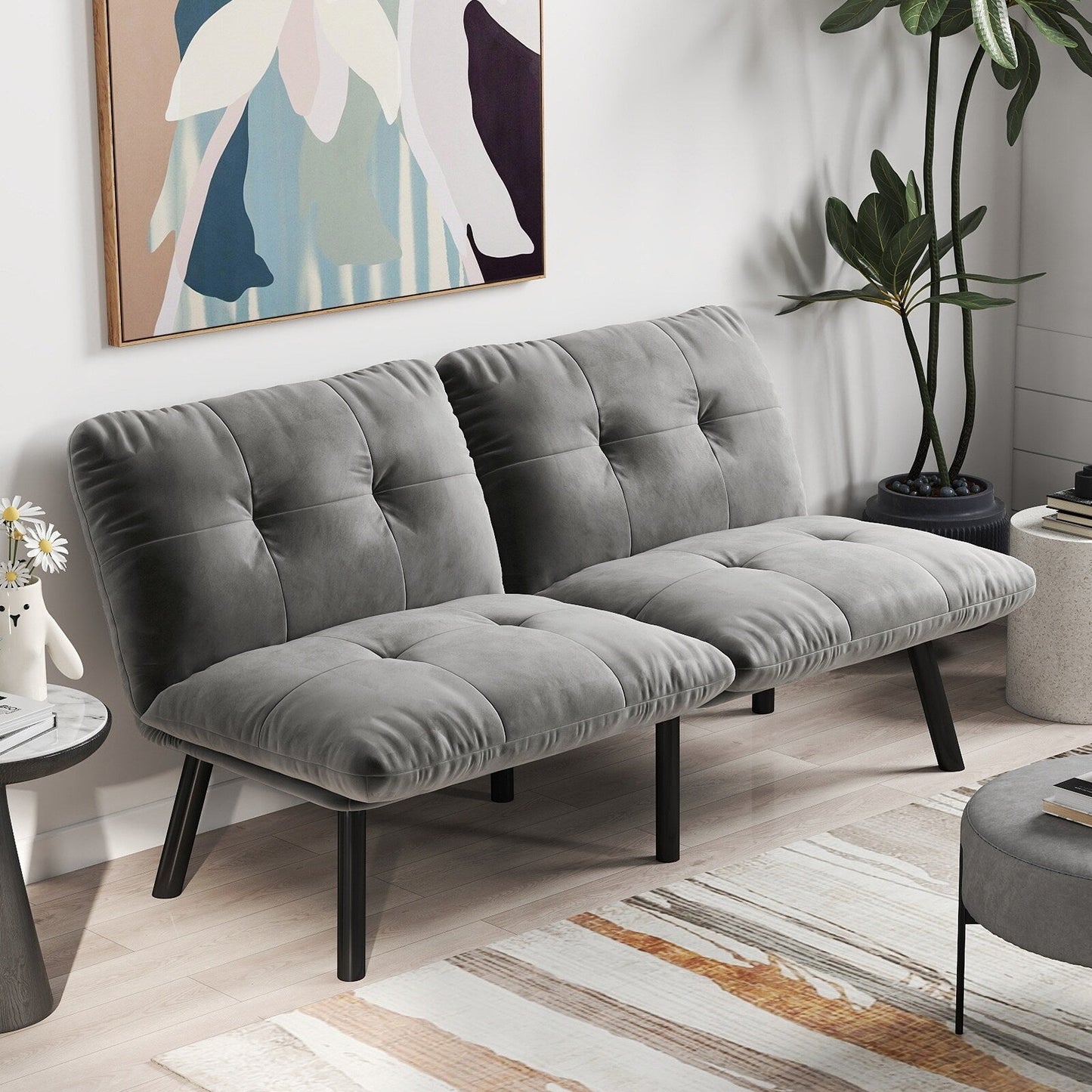 Convertible Folding Modern Sofa Bed