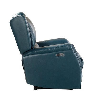 Eduardo Genuine Leather Power Recliner with USB Port Set of 2