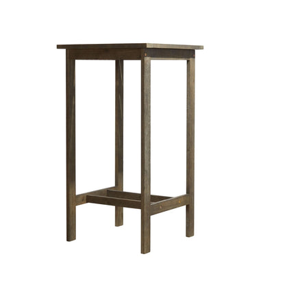 Emilio Wood Bar Table and Chair Dining Set