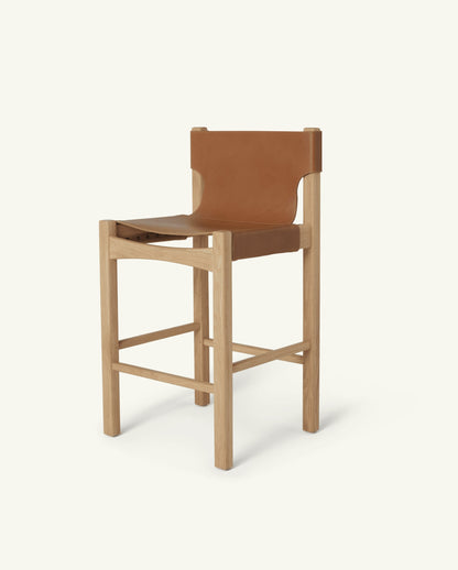open box - henrik stool in oak