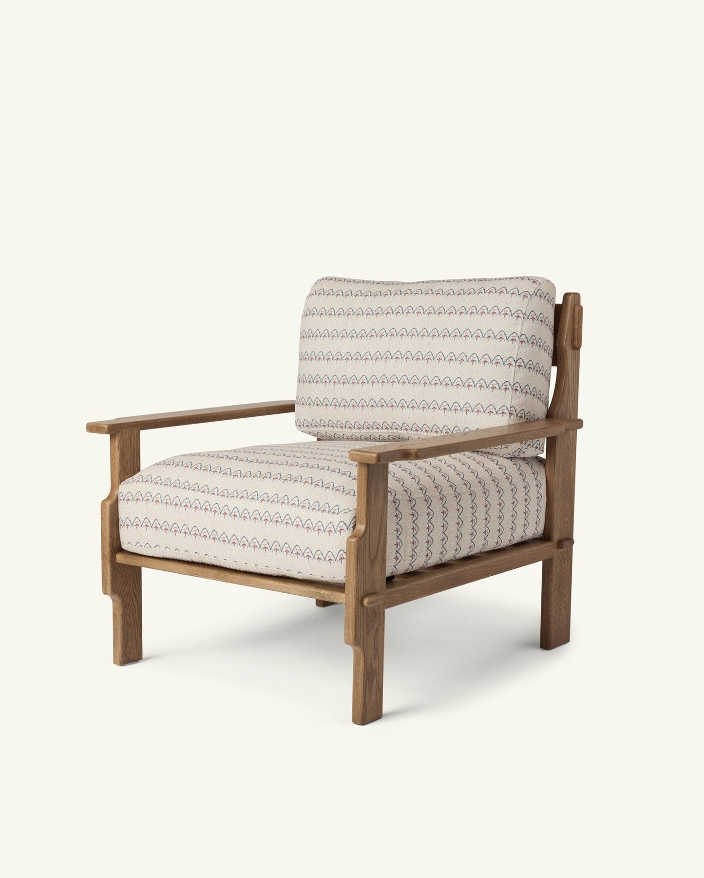 Leela Lounge Chair in Neutral Arches