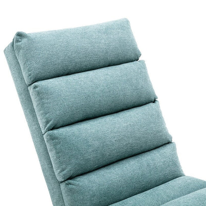 Linen Massage recliner Interior with remote control, ergonomic electric massage recliner, 5 modes