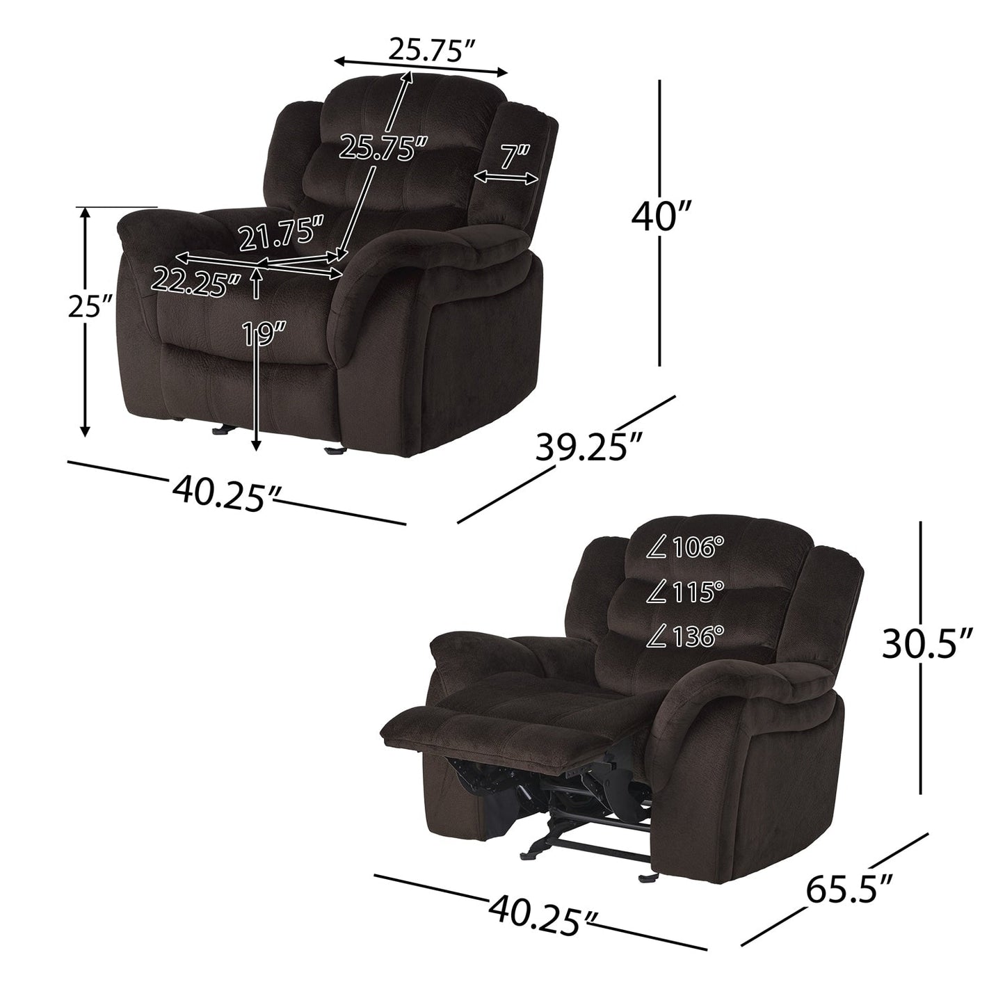 Luxurious Oversized Recliner Chair for Ultimate Relaxation
