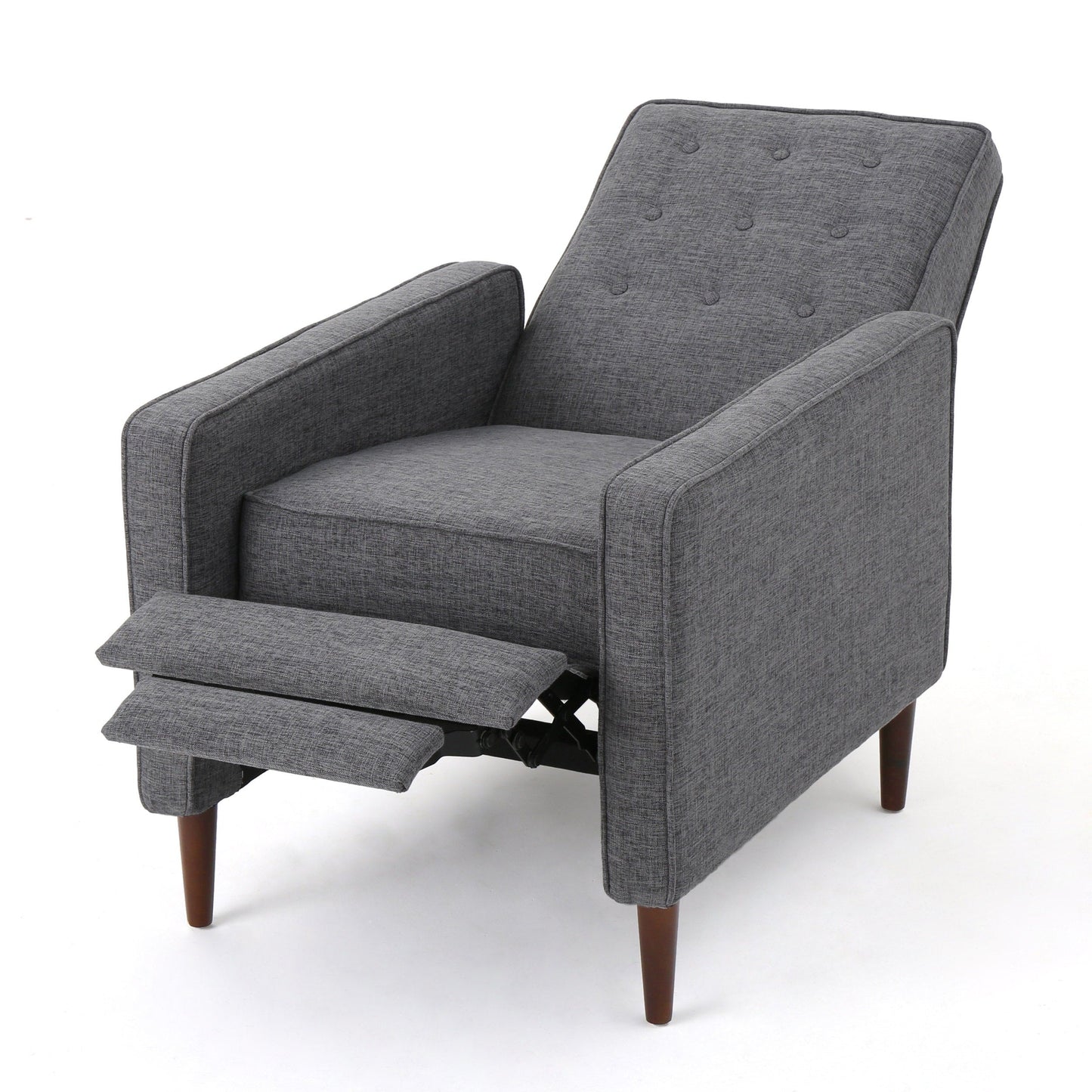 Mervynn Button Tufted Recliner (Set of 2) by Christopher Knight Home