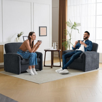Modern Elephant Ears Armchair Accent Sofa Comfortable Seating for Living Room & Bedroom