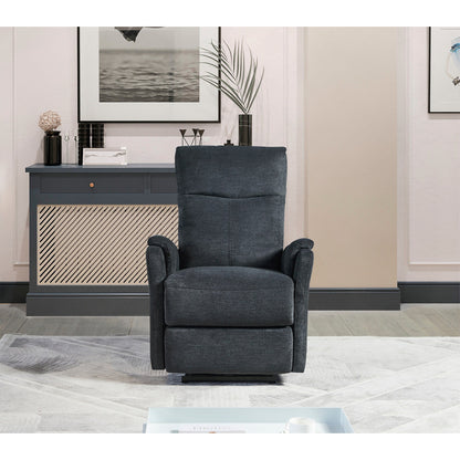 Modern Power Recliner Chair with USB, Full Head & Lumbar Support