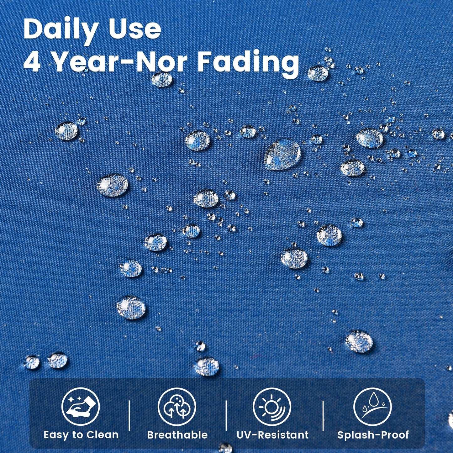 OVIOS 9 Pieces Outdoor Wicker Swivel Chair Set With Fire Table