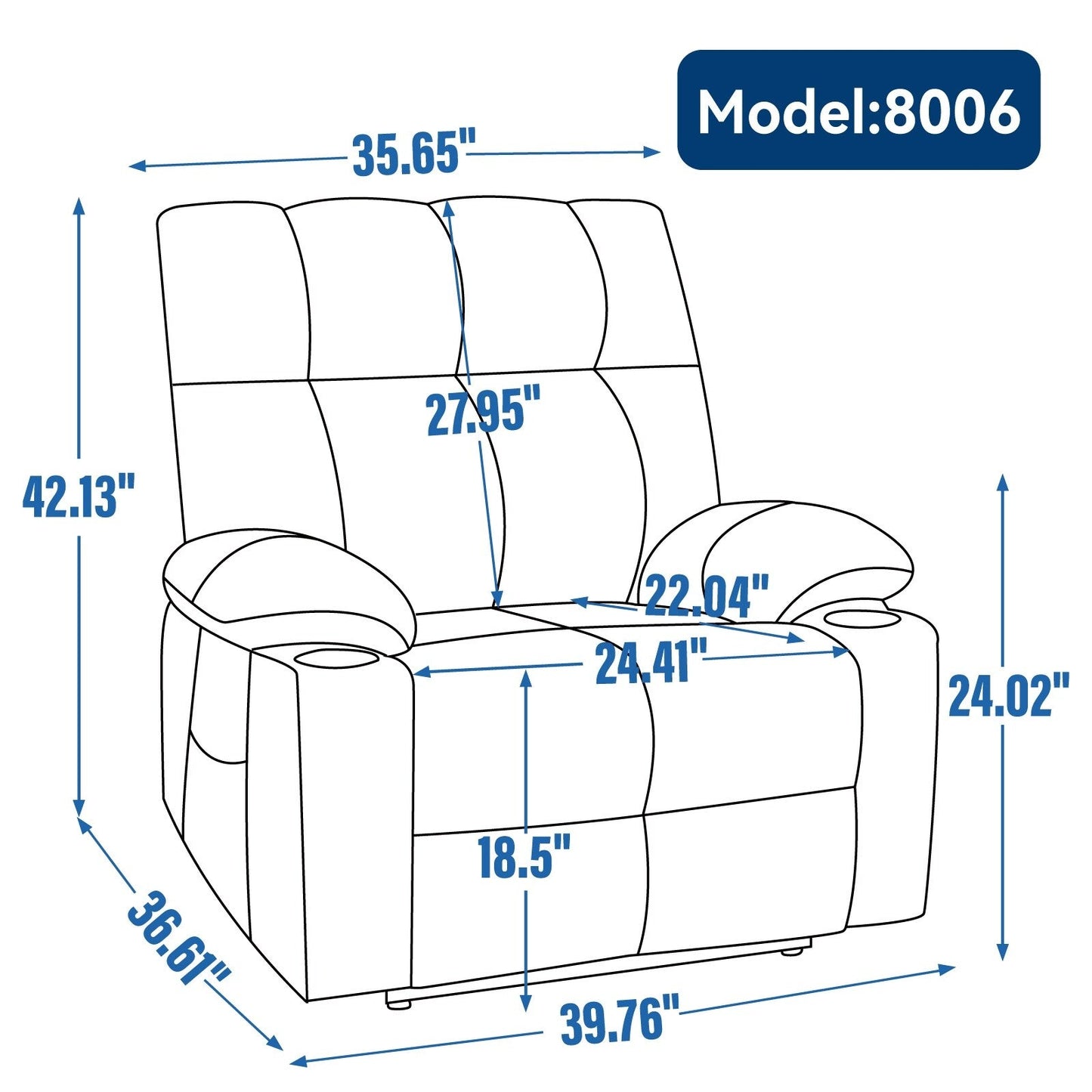 Power Lift Recliner Chair