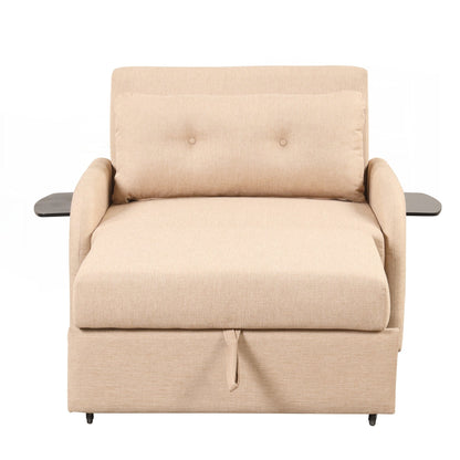 Pull Out Sofa Sleeper 3 in 1 with 2 Wing Table