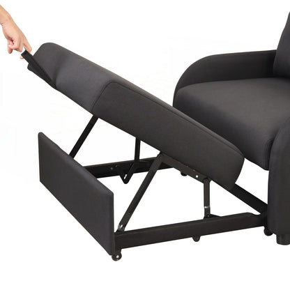 Pull Out Sofa Sleeper 3 in 1 with 2 Wing Table