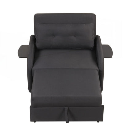 Pull Out Sofa Sleeper 3 in 1 with 2 Wing Table