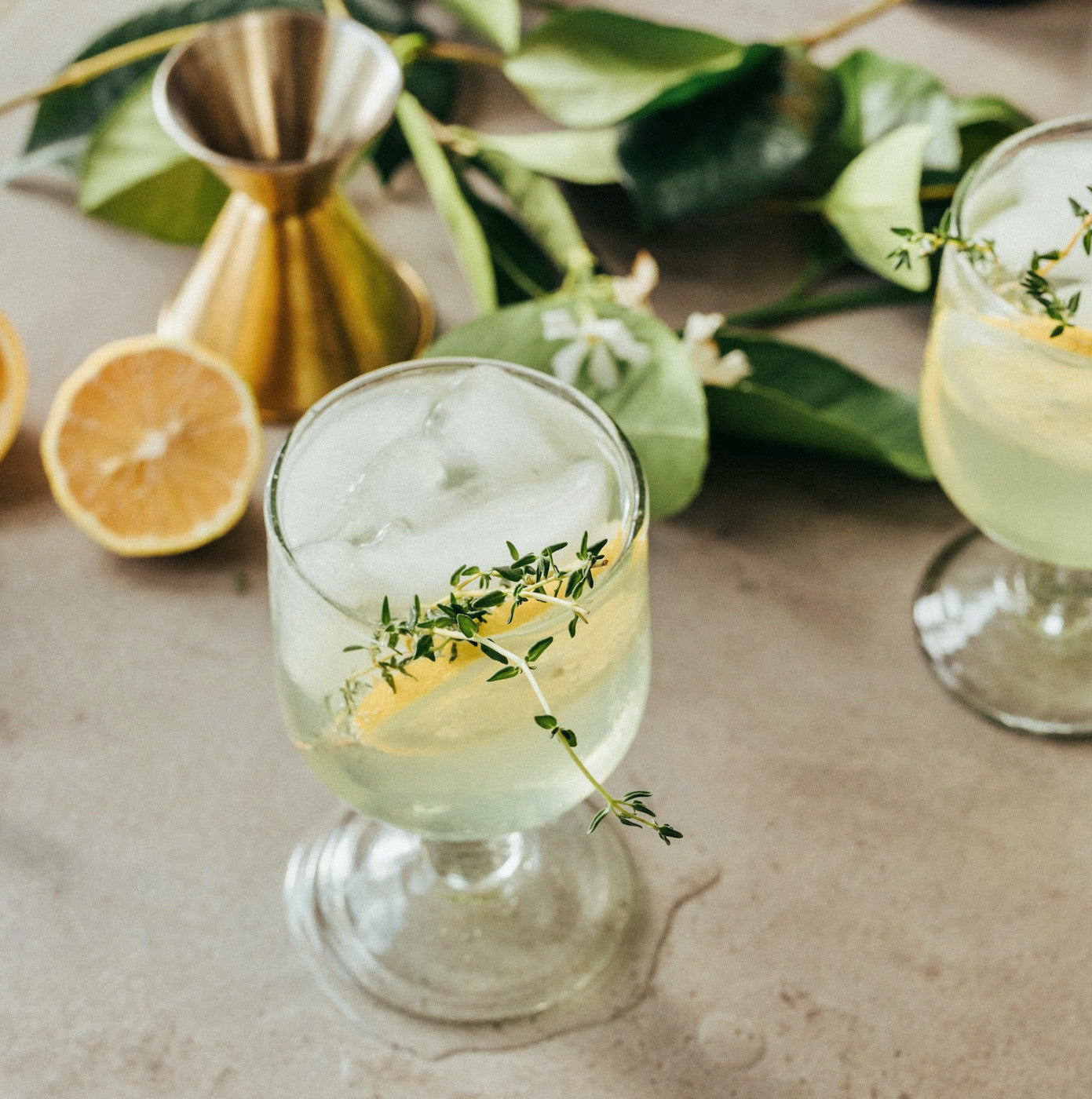 Recycled Glass Petite Goblets, Set of 4