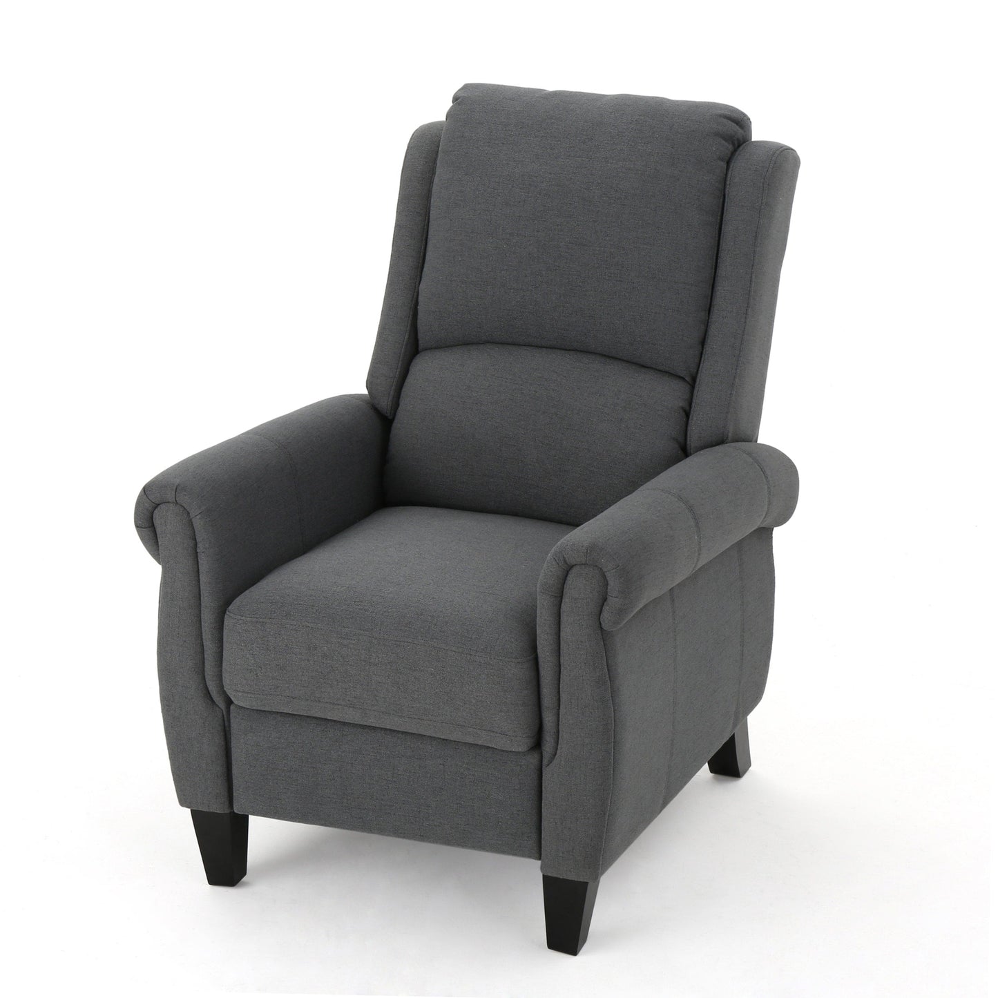 Roomfitters Ultimate Comfort PU Leather Pushback Recliner, Luxurious Recliner Chair for Living Room or Bedroom