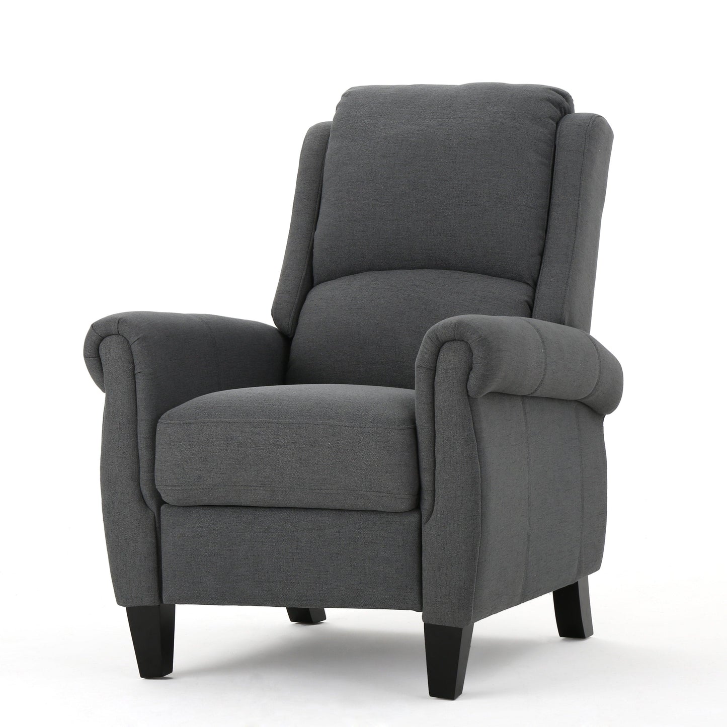 Roomfitters Ultimate Comfort PU Leather Pushback Recliner, Luxurious Recliner Chair for Living Room or Bedroom