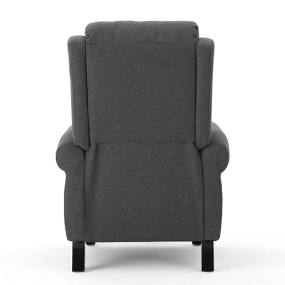 Roomfitters Ultimate Comfort PU Leather Pushback Recliner, Luxurious Recliner Chair for Living Room or Bedroom