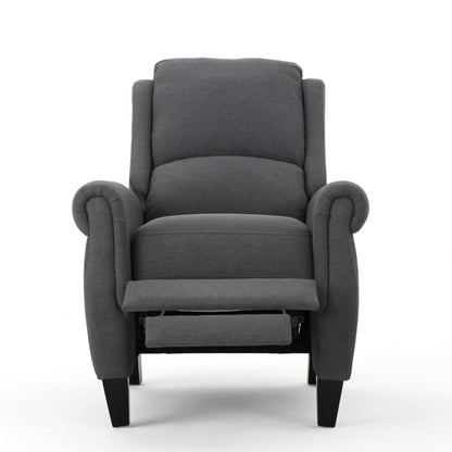 Roomfitters Ultimate Comfort PU Leather Pushback Recliner, Luxurious Recliner Chair for Living Room or Bedroom