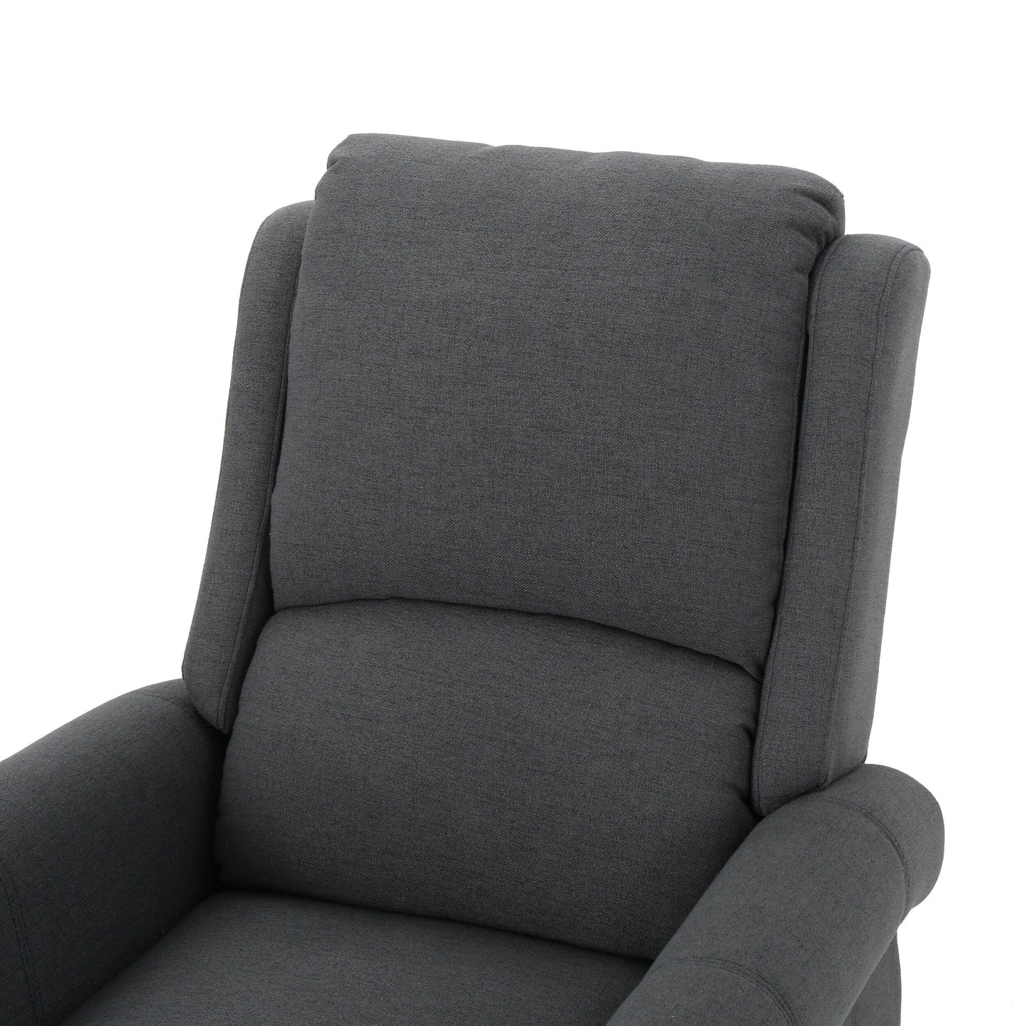 Roomfitters Ultimate Comfort PU Leather Pushback Recliner, Luxurious Recliner Chair for Living Room or Bedroom