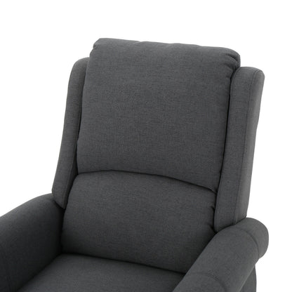 Roomfitters Ultimate Comfort PU Leather Pushback Recliner, Luxurious Recliner Chair for Living Room or Bedroom