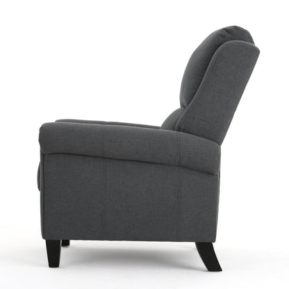 Roomfitters Ultimate Comfort PU Leather Pushback Recliner, Luxurious Recliner Chair for Living Room or Bedroom