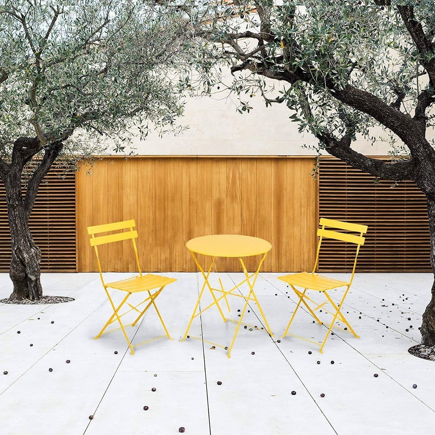 Round 2 Person - 23.6 Long Bistro Set