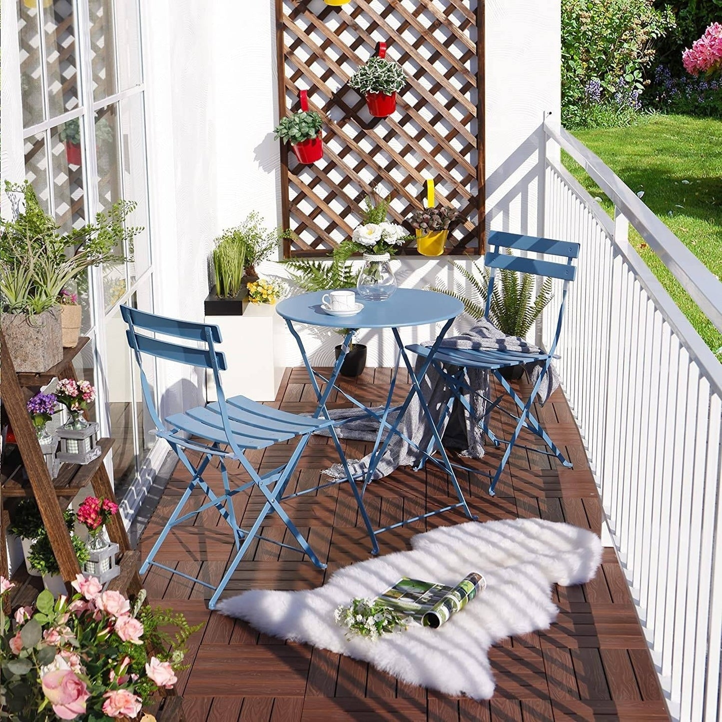 Round 2 Person - 23.6 Long Bistro Set