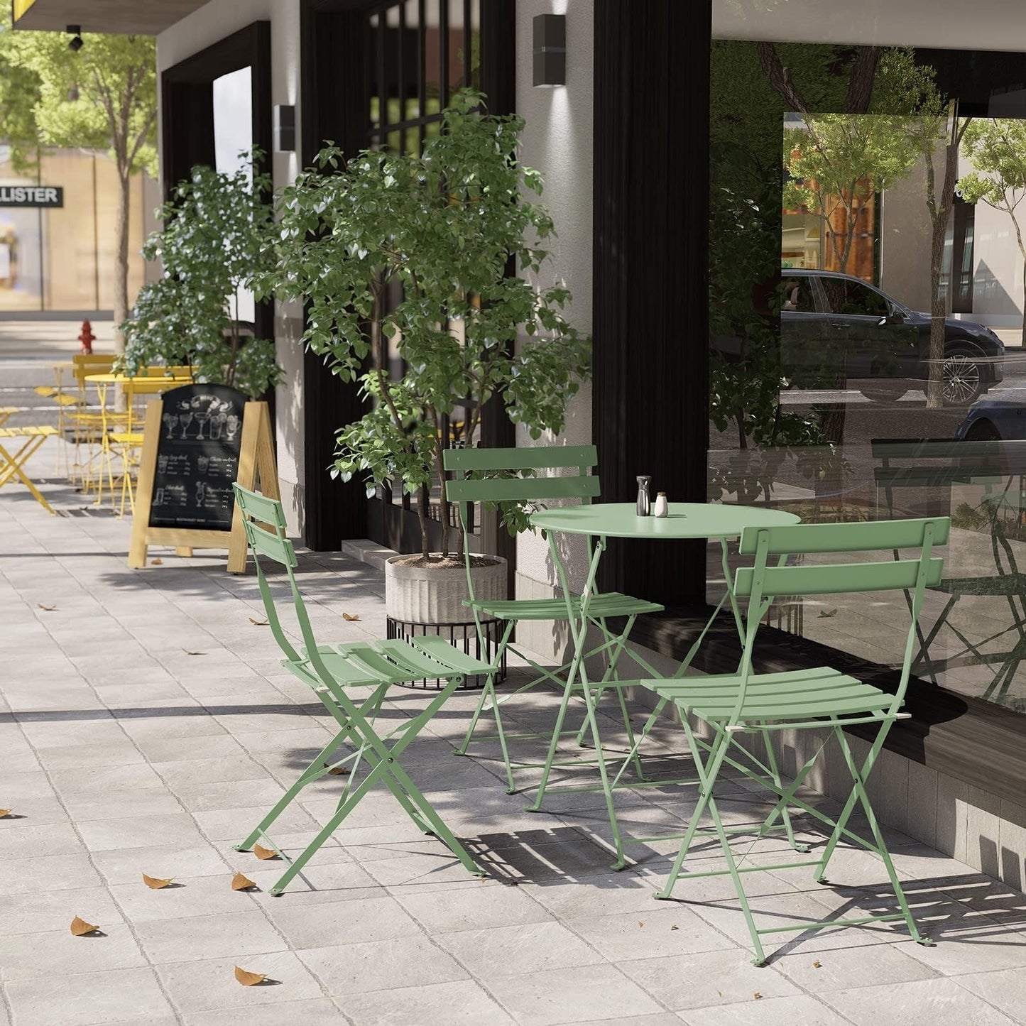 Round 2 Person - 23.6 Long Bistro Set