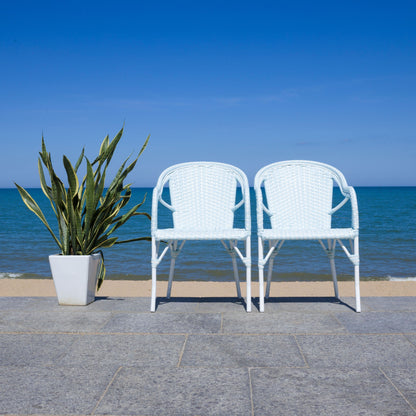 SAFAVIEH Doreth Arm Chair (Set of 2) - 23Wx36Dx25H