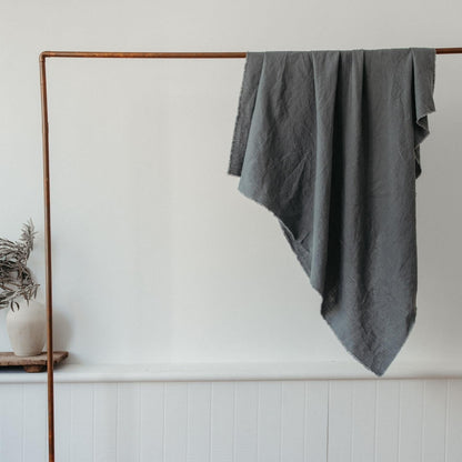 Linen Table Throw