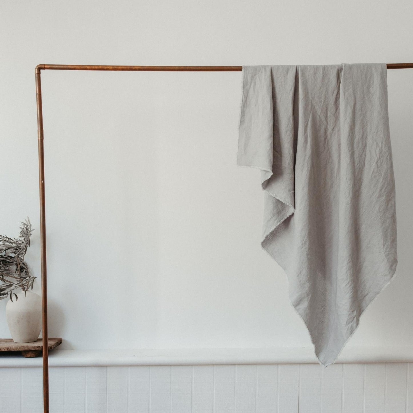 Linen Table Throw