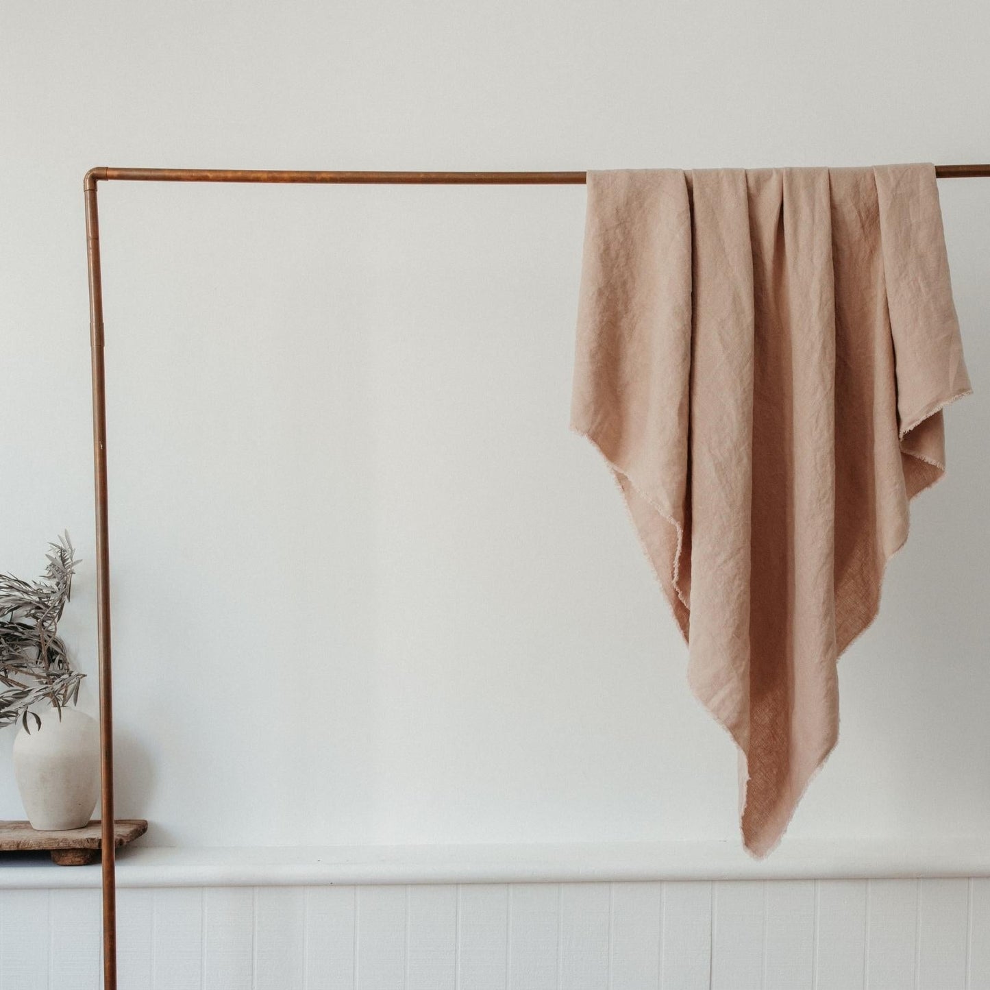 Linen Table Throw