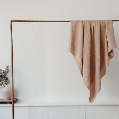 Linen Table Throw
