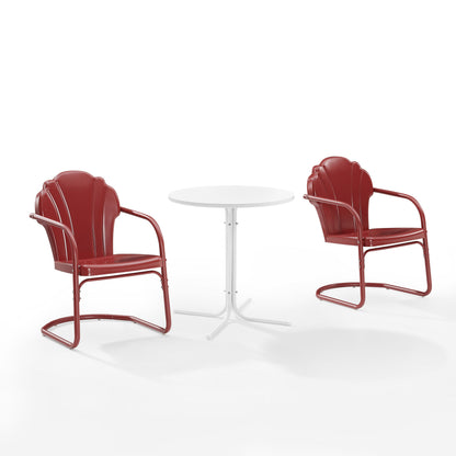 Crosley Tulip 3Pc Outdoor Bistro Set - 98 W x 29 D x 32.88 H