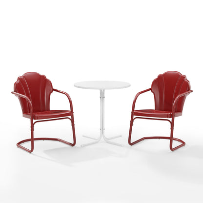 Crosley Tulip 3Pc Outdoor Bistro Set - 98 W x 29 D x 32.88 H