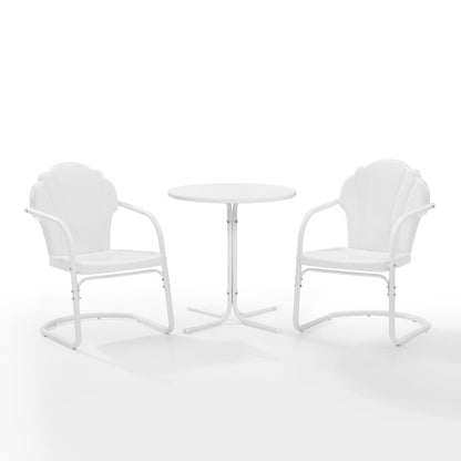 Crosley Tulip 3Pc Outdoor Bistro Set - 98 W x 29 D x 32.88 H