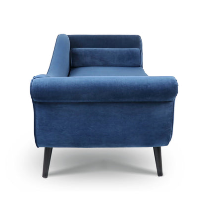 Vintage Chaise Lounge with Scroll Arms by Christopher Knight Home