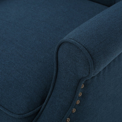 Walter Tufted Fabric Recliners (Set of 2) by Christopher Knight Home