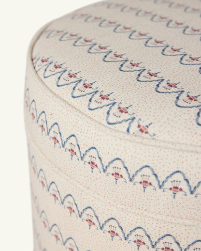 Yara Pouf in Neutral Arches