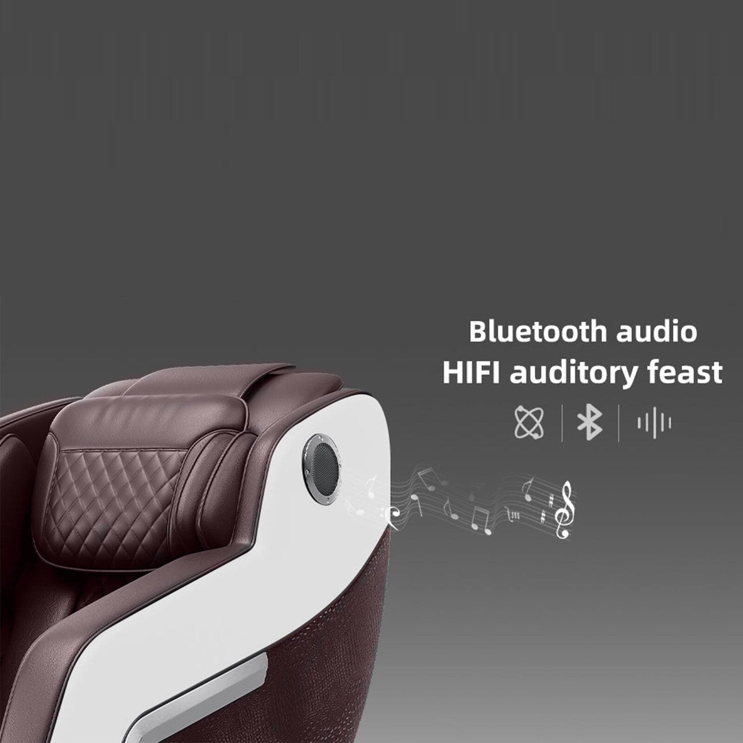 Zero Gravity Massage Recliner Chair with Full Body Massage, Heating, and Built-in Bluetooth Audio