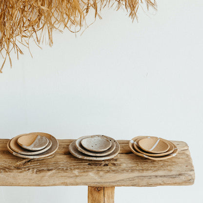 Hand-Thrown Antipasto Bowls, Set of 3